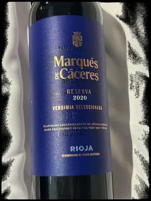 Flasche Marqués de Cáceres Reserva