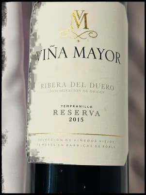 Flasche Viña Mayor Reserva